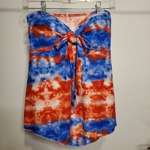 Super soft Tie dye tube top